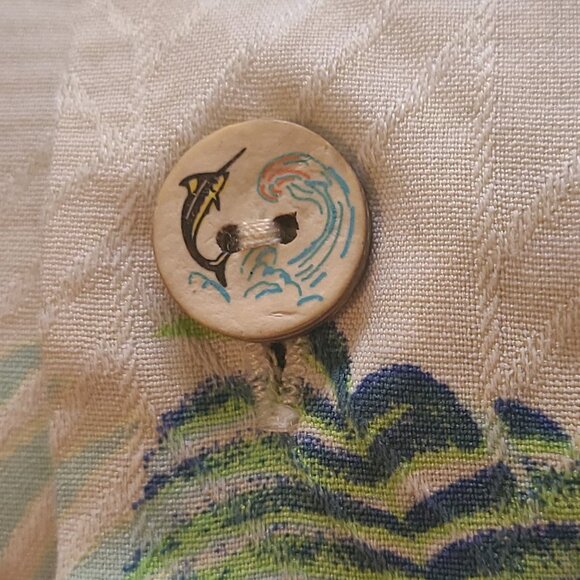 Men's Tommy Bahama S/S button front shirt -XXL - Copyrighted print Toucans - Picture 14 of 14